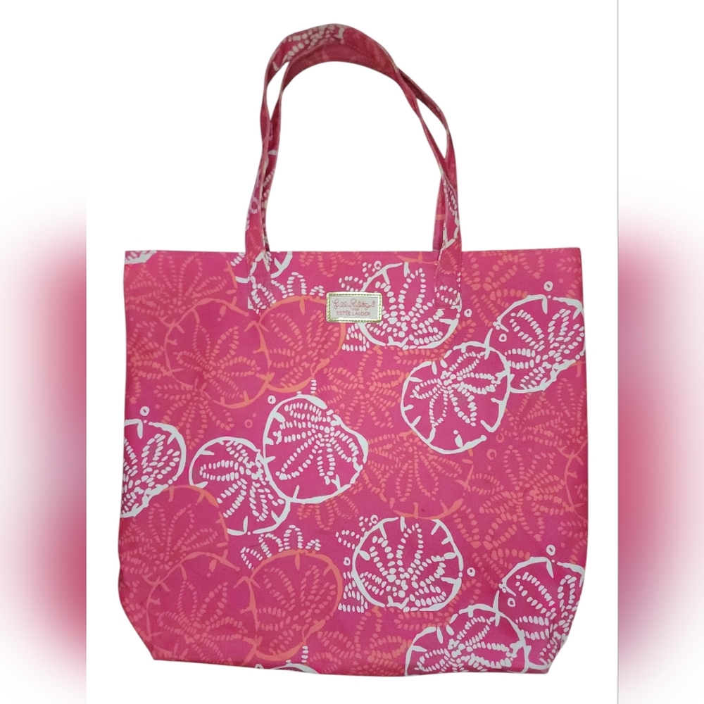 Lilly Pulitzer x Estee Lauder Tote Bag Set - Picture 2 of 6